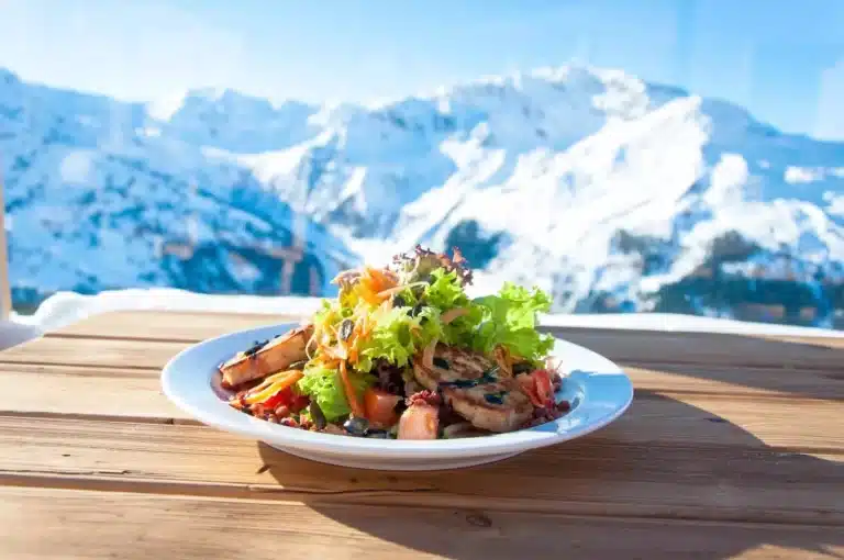 Putti-Salat mit Panoramablick
